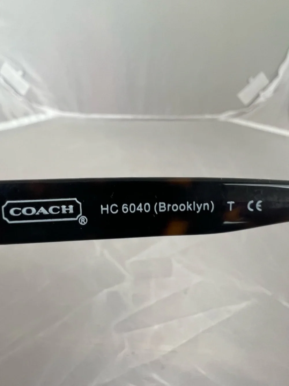 Coach Brooklyn HC 6040‎ Dark Tortoise Eyeglasses Frames with Case & Cloth